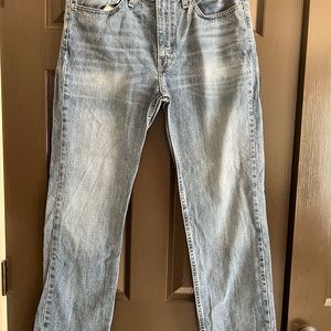 Levi’s 514 blue stitch, 33x30